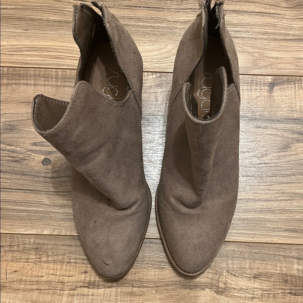 Sugar Brown Ankle Booties